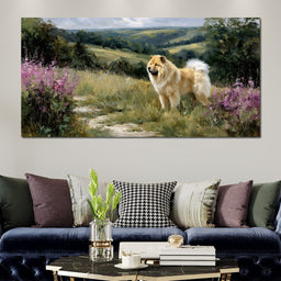 Chow Meadow Trail Summer Light - NicheCanvas