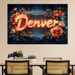 Denver Glow - NicheCanvas