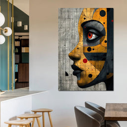 Mechanized Visage Unveiled - Cole Williams - NicheCanvas