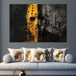 Masked Man - Raven Blackwood - NicheCanvas