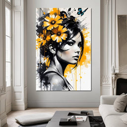 Female Portrait 262 - Johanjjf - NicheCanvas