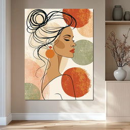Reflections of a Soft Summer Evening - NicheCanvas