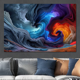 Elemental Swirls - TooplesArt - NicheCanvas