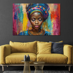 Vibrant Dreams of Africa - Sakeem Gibbs - NicheCanvas