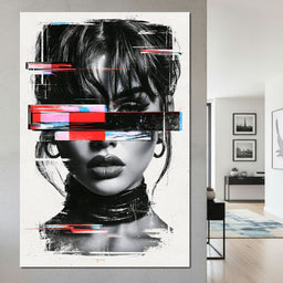 Fragmented Identity Of The Digital Soul - NicheCanvas