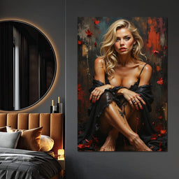 Veil of Desire - Johanjjf - NicheCanvas