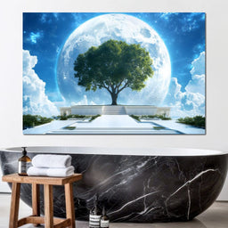 Celestial Tree Sanctuary - NicheCanvas