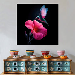 Whispers of the Hummingbird - TooplesArt - NicheCanvas