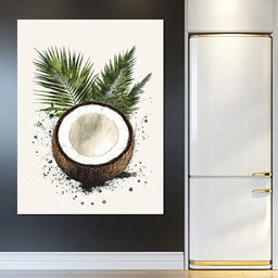 Tropical Coconut - NicheCanvas
