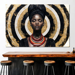 Reflections of a Golden Soul - NicheCanvas