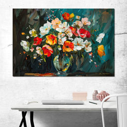 Vibrant Petals & Flowers - NicheCanvas