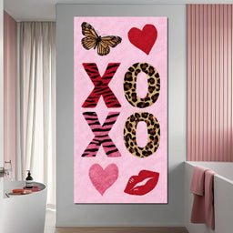 Wild Love Safari XOXO Style - NicheCanvas