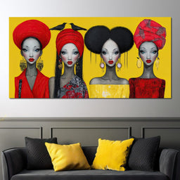 Queens of Radiance - TooplesArt - NicheCanvas