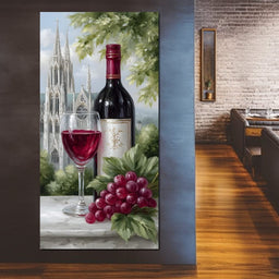 Cathedral Vines Vintage Elegance - NicheCanvas