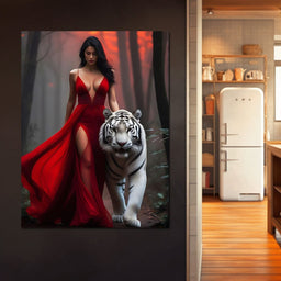 Female Portrait 198 - Johanjjf - NicheCanvas