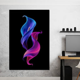 Cosmic Petal Helix - TooplesArt - NicheCanvas