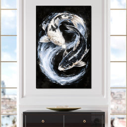 Circular Currents Of The Dual Spirit - NicheCanvas