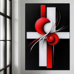 Scarlet Coil Crossing - TooplesArt - NicheCanvas