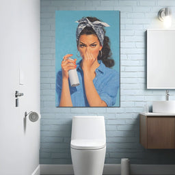 Bathroom Spray Rebel - NicheCanvas