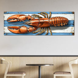 Oceanic Lobster Deligh - NicheCanvas