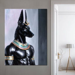  Anubis Guardian of the Pharaoh B - NicheCanvas