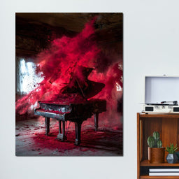 Explosive Sonata of Wild Roses - NicheCanvas