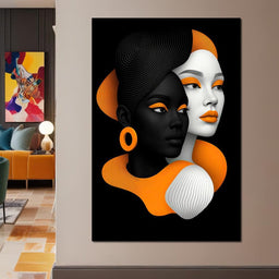 Faces of Balance - TooplesArt - NicheCanvas