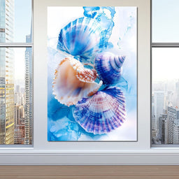 Oceanic Seashells Dreamscape - NicheCanvas