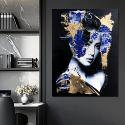 Fragile Beauty Mended With Gold - NicheCanvas