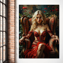 Female Portrait 329 - Johanjjf - NicheCanvas