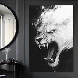 Fury of the Phantom Beast - NicheCanvas