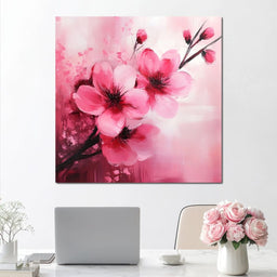 Petals of Radiant Blossom - NicheCanvas