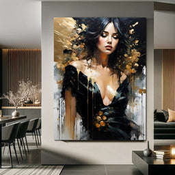 Female Portrait 0056 - Vizahn Burger - NicheCanvas