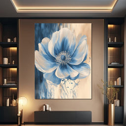 Flowering Tranquil Petals - NicheCanvas