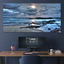 Midnight Moon - NicheCanvas
