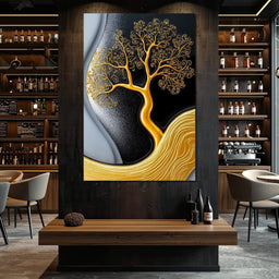 The Gilded Roots - TooplesArt - NicheCanvas