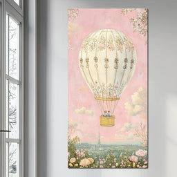 Whimsical Ballad of Airborne Dreams - NicheCanvas