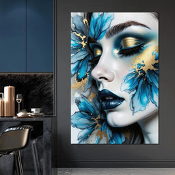 Blue Whisper - Johanjjf - NicheCanvas