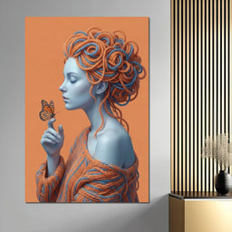 Holding a Quiet Miracle - TooplesArt - NicheCanvas