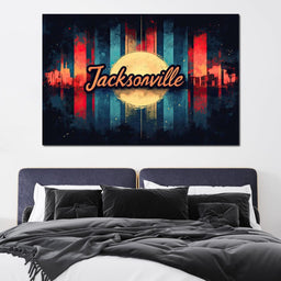 Jacksonville Golden Horizon - NicheCanvas