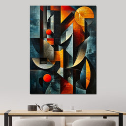 Colorful Modern Art 043 - Johanjjf - NicheCanvas