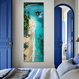 Tropical Serenity Beach - NicheCanvas