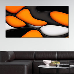 Tangerine Swirl - TooplesArt - NicheCanvas