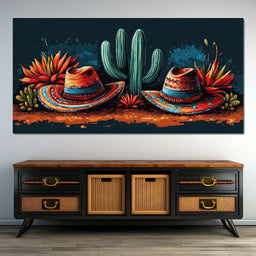 Desert Fiesta Harmony - NicheCanvas