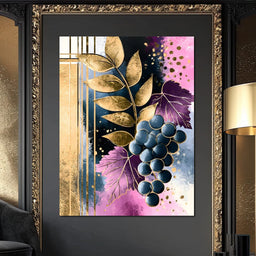 Gilded Harvest Under Painted Skies - NicheCanvas