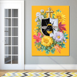 Golden Honey Monarch Bouquet - NicheCanvas