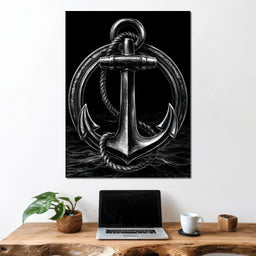 Weight of the Restless Anchor - NicheCanvas