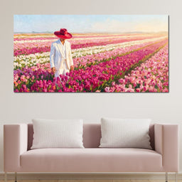 The Quiet Walk Through Spring - TooplesArt - NicheCanvas