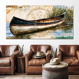 Solitude Upon The Quiet Shore - NicheCanvas