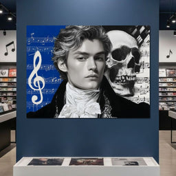 Baroque Composer Facing Mortality - NicheCanvas